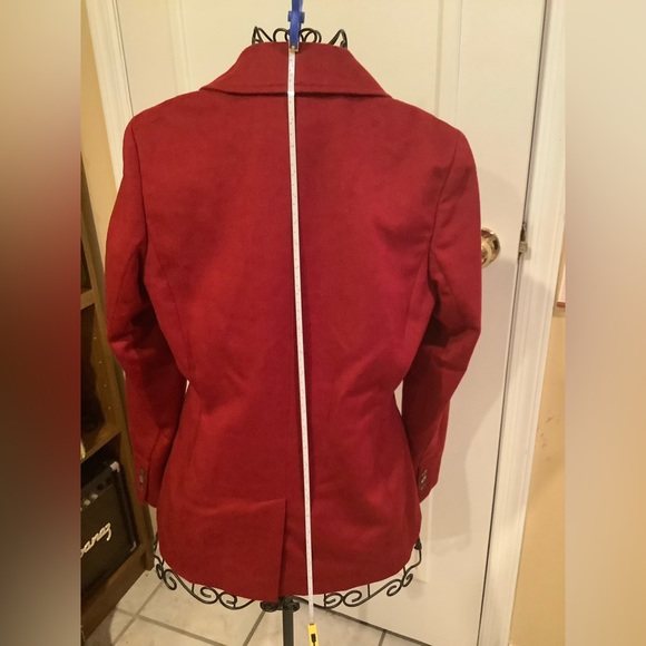 Eddie Bauer Wool Blazer, Red, Size S - Picture 9 of 9